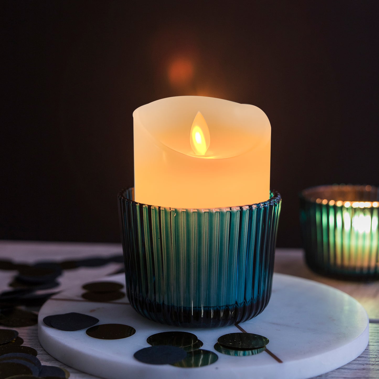 Flame-less LED Candles with Remote