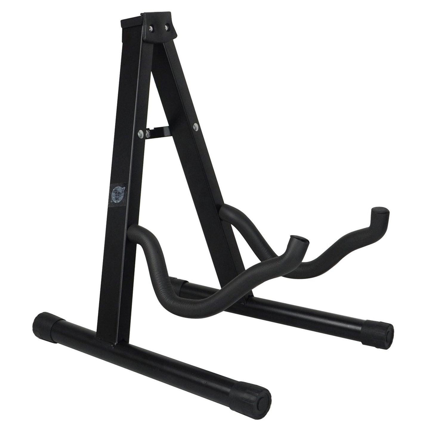 Foldable Metal Music Guitar Stand (Black)